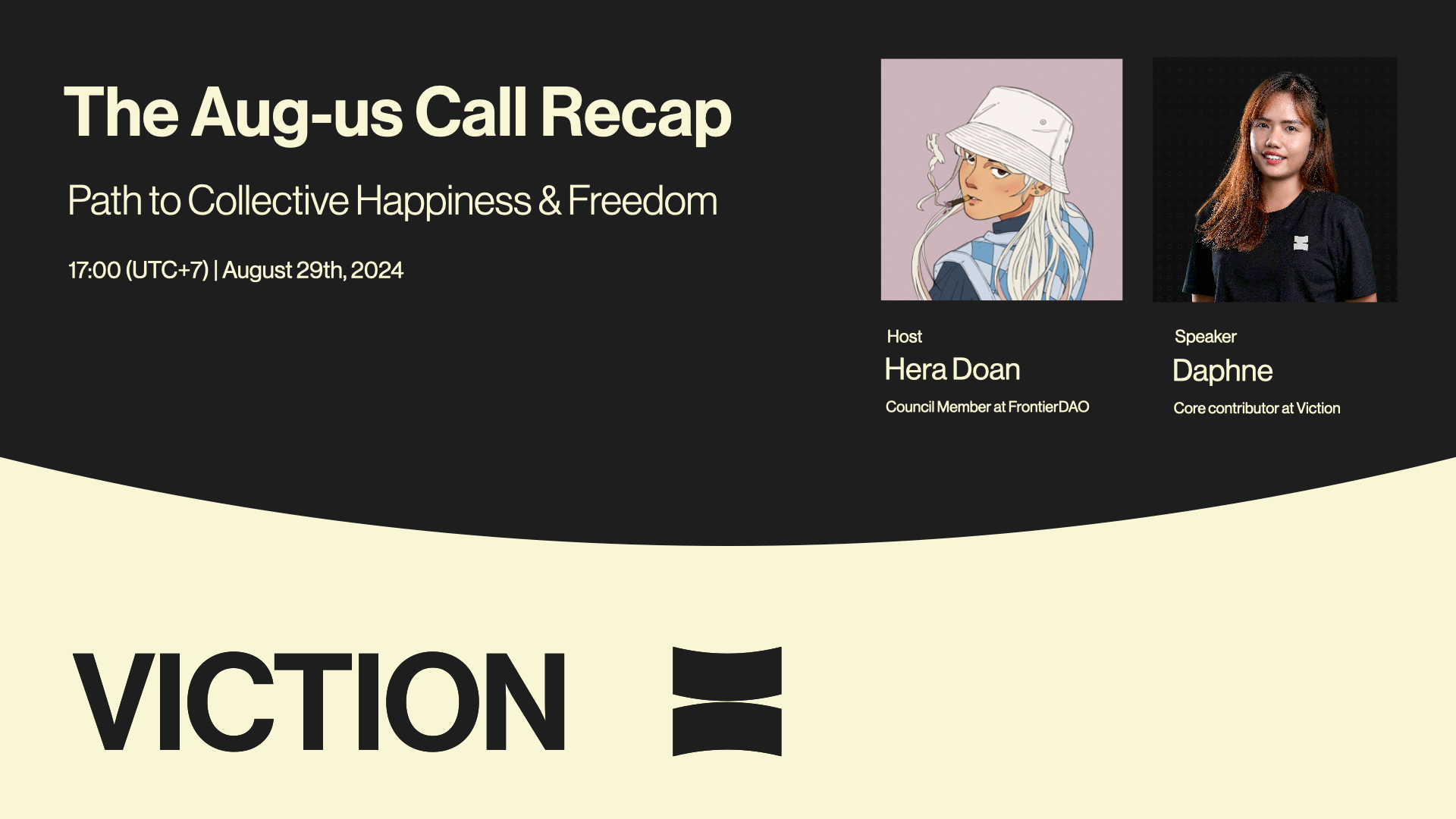 Viction Community Call Recap: Path to Collective Happiness & Freedom