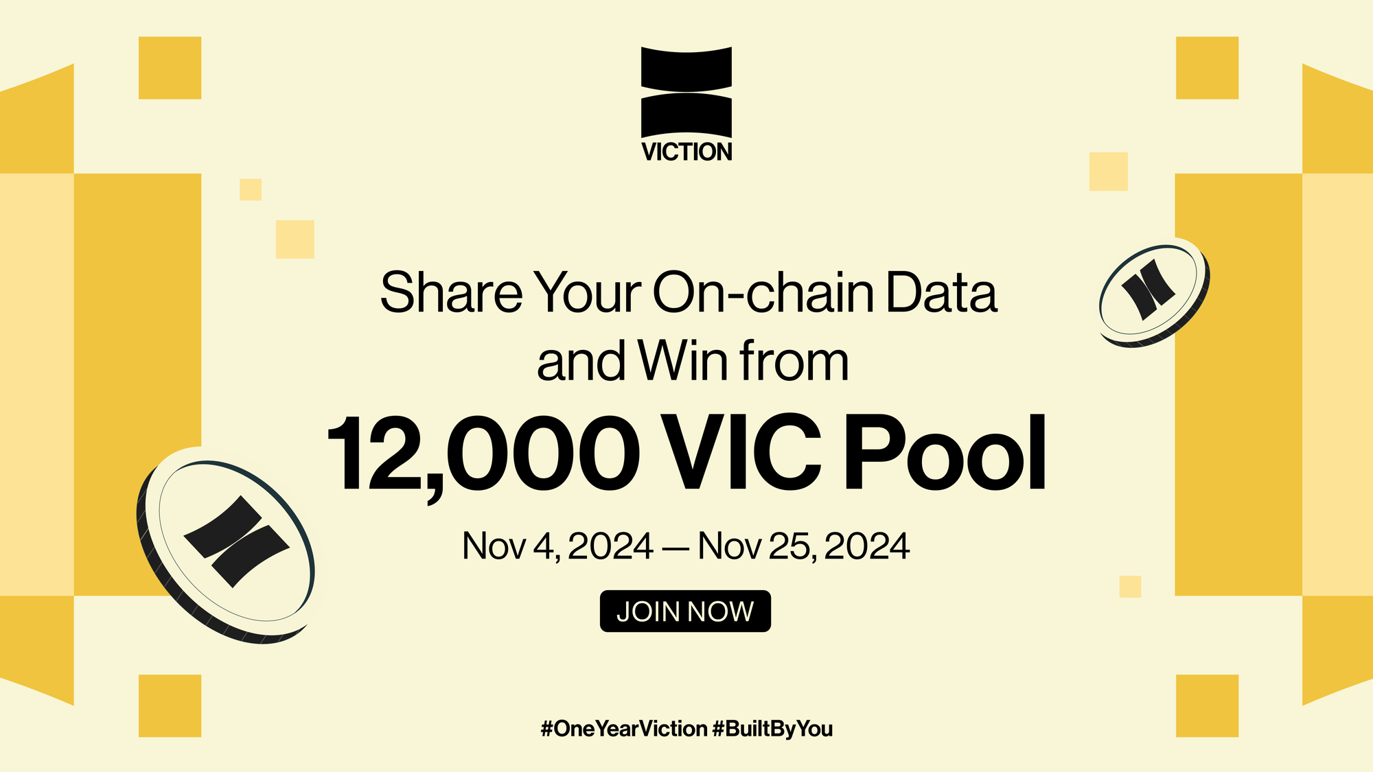 Viction Turns One! Reflect, Share, and Win Your Share of 12,000 VIC