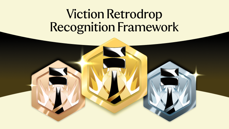 RETRODROP BADGES: A SIMPLE WAY TO RECOGNIZE YOUR ON CHAIN JOURNEY ON VICTION
